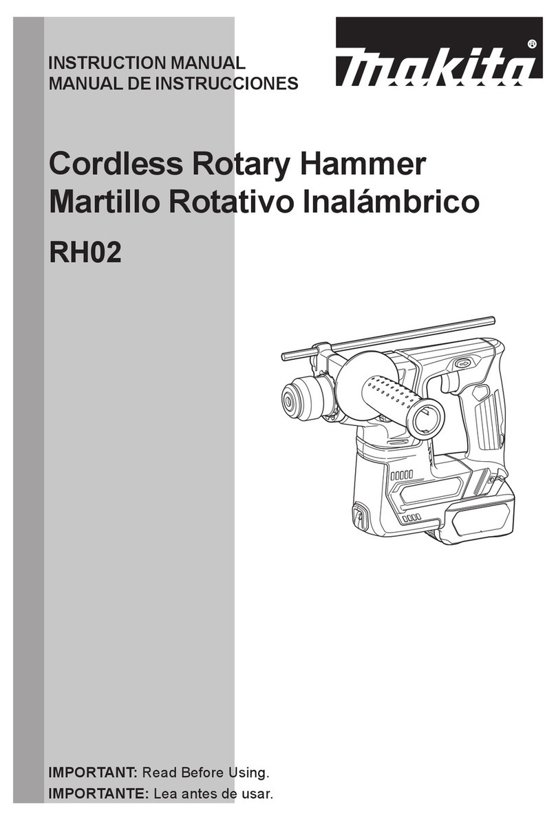 Makita RH02 User manual