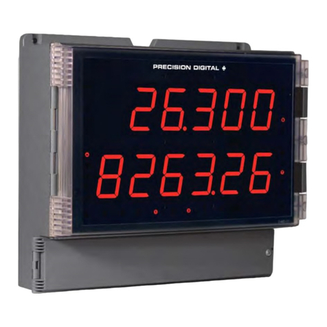 Precision Digital Corporation PD2-6300-7H7 User manual Precision Digital Corporation PD2-6300-7H7 User manual