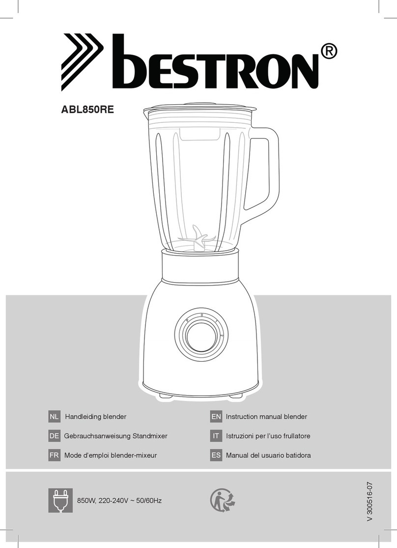Bestron ABL850RE User manual