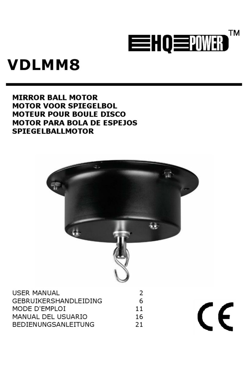Velleman HQ POWER VDLMM8 User manual