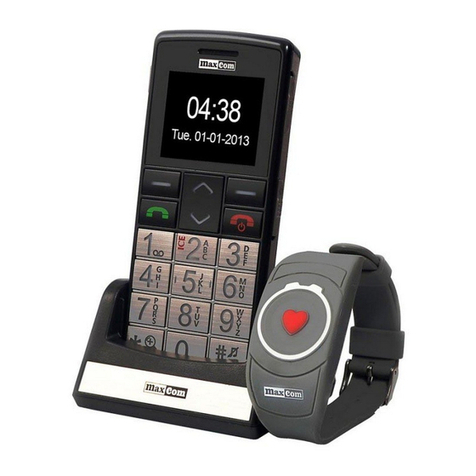 Maxcom COMFORT MM715 SOS user manual