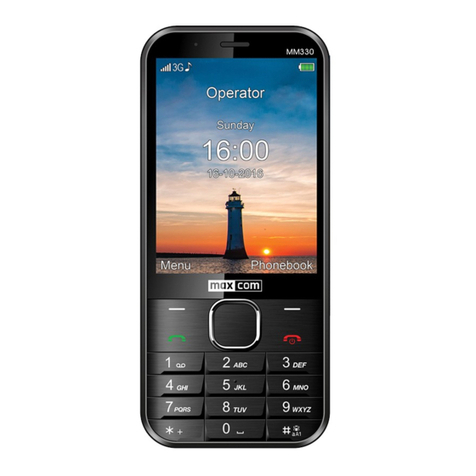 Maxcom CLASSIC MM330 3G User manual Maxcom CLASSIC MM330 3G User manual