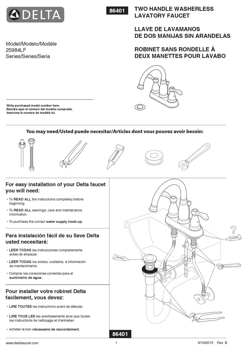 Delta PORTER 25984LF-OB User manual