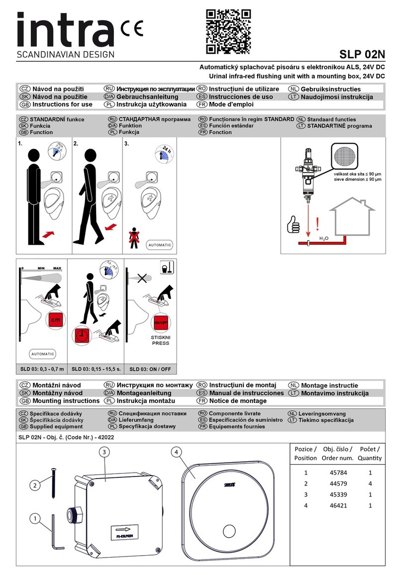 Intra SLP 02N User manual