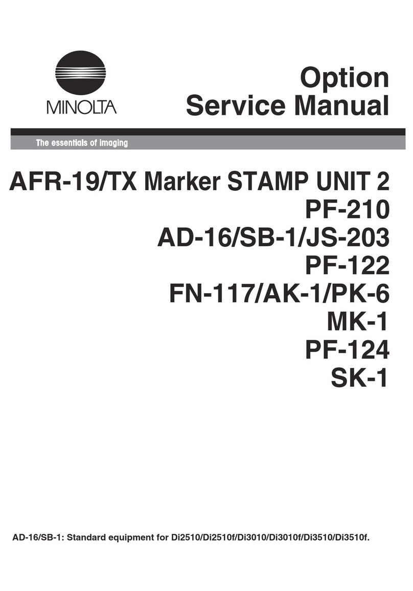 Minolta AFR-19 Service manual Minolta AFR-19 Service manual