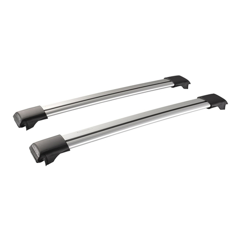 Prorack WHISPBAR S41 Fitting Instructions for Basic Carrier