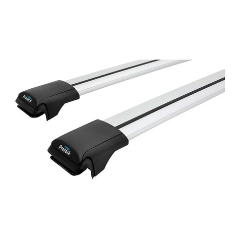Prorack WHISPBAR S55 Fitting Instructions for Basic Carrier