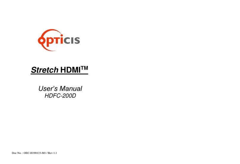 opticis HDFC-200D user manual