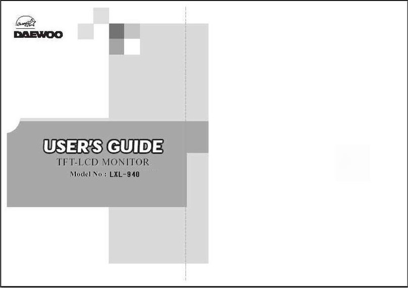 Daewoo LXL-940 User manual