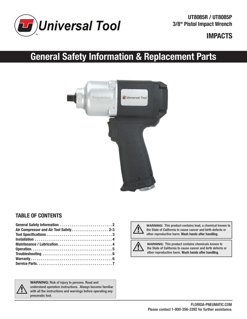 Universal Tool UT8085R User manual