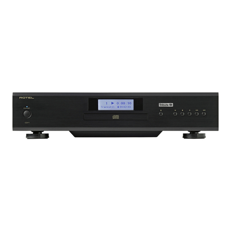 Rotel RCD-11 owner's manual