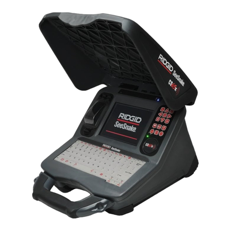 RIDGID SeeSnaker CS65x User manual