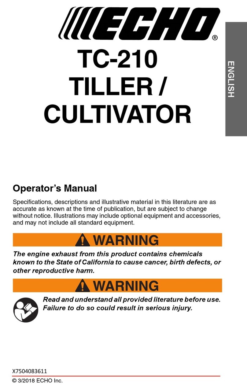 Echo TC-210AA User manual