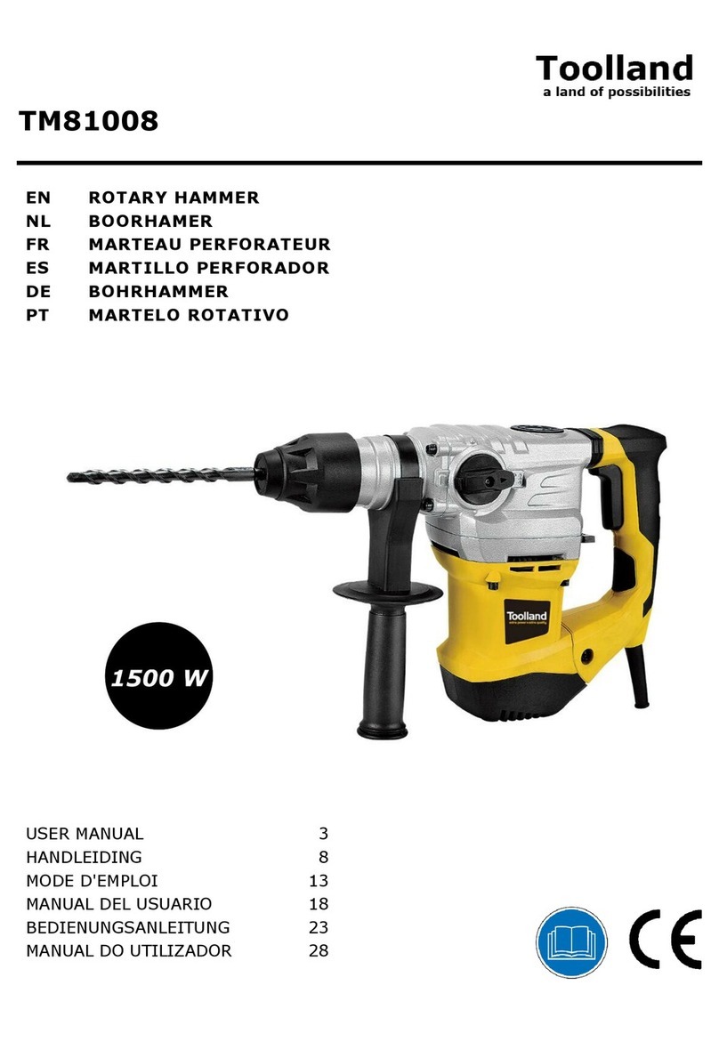 Toolland TM81008 user manual