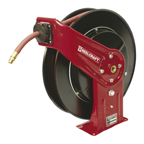 ReelCraft TW7400 OLP118 operating instructions