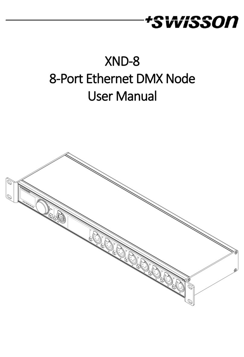 Swisson XND-8R5 user manual