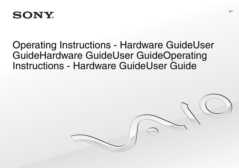 Sony VAIO VPCX Series User manual
