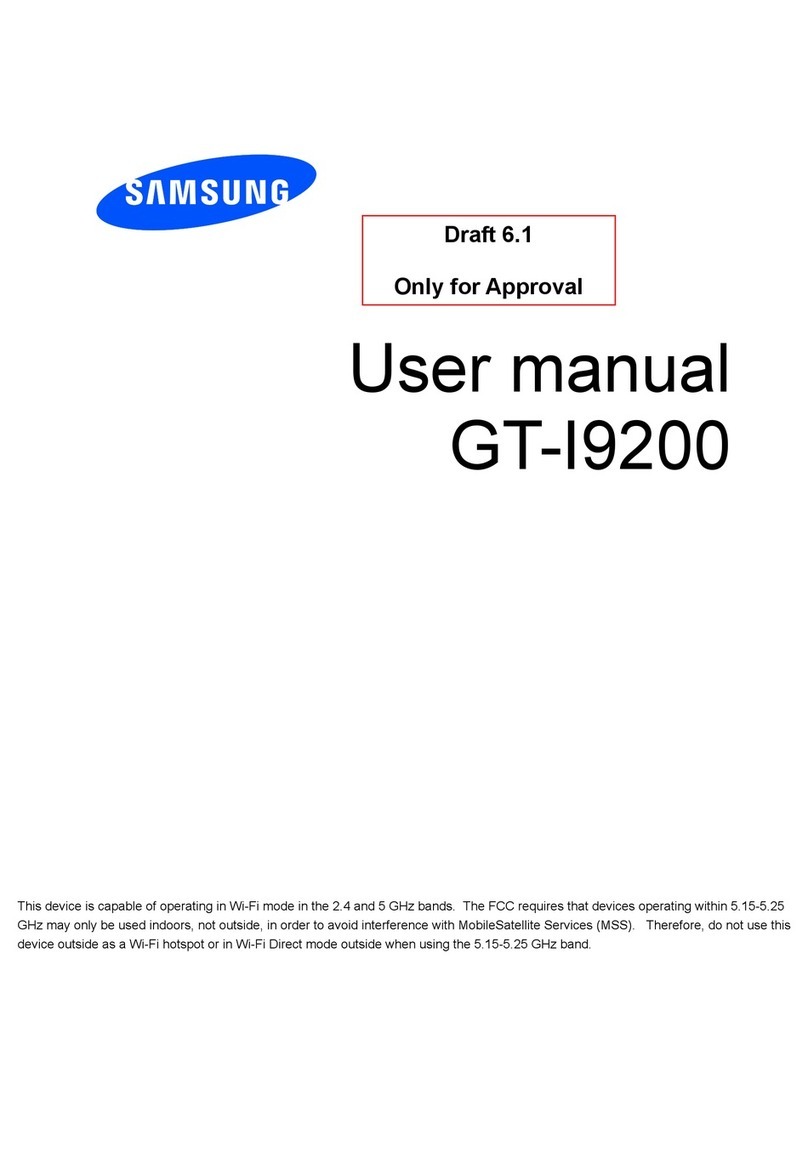 Samsung GT-I9200 User manual