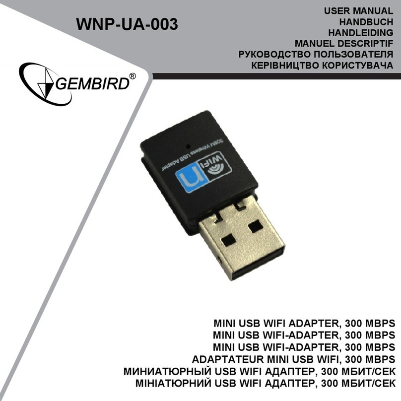 Gembird WNP-UA-003 user manual