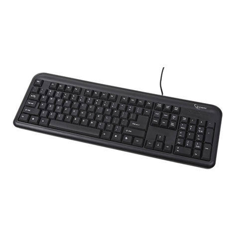 Gembird KB-101 Series user manual