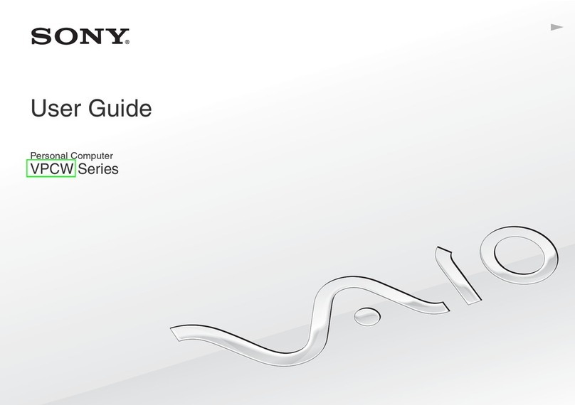 Sony VAIO VPCW Series User manual
