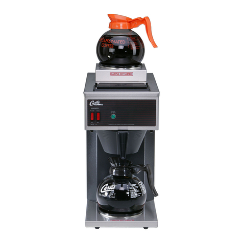 Curtis CAFE Series User manual