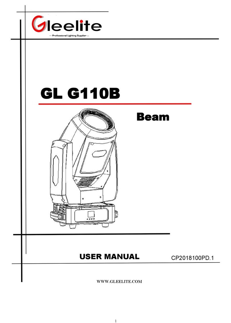 GLEELITE GLG110B user manual