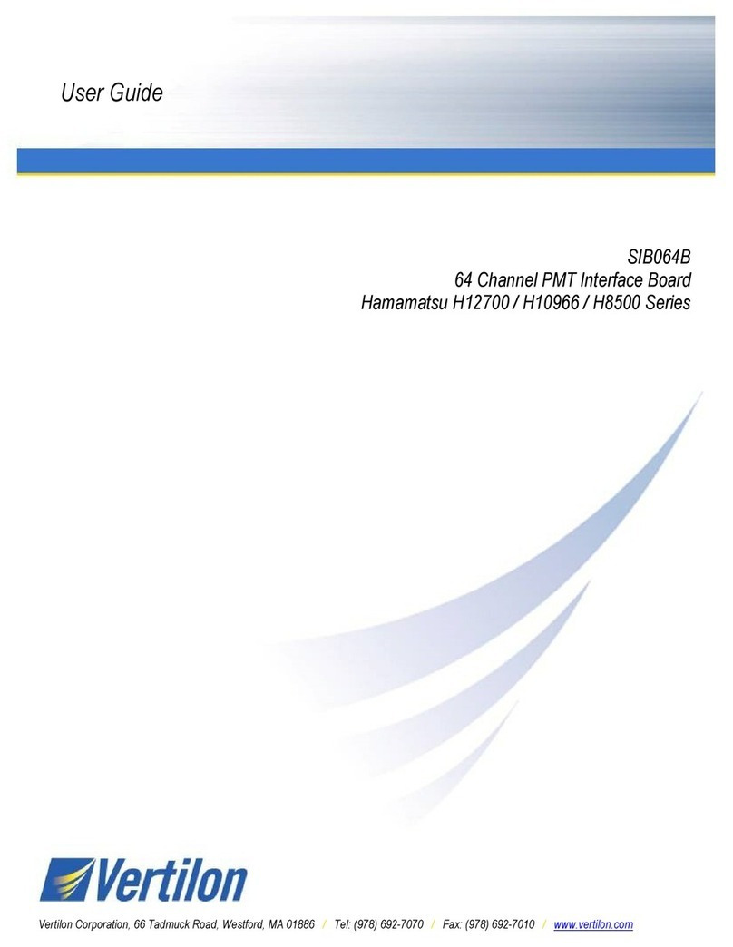 Vertilon SIB064B User manual