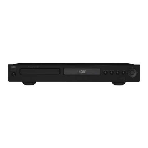NAD T557C User manual