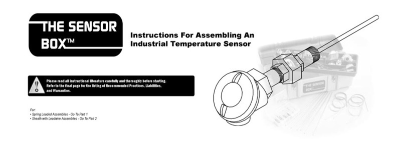 UE THE SENSOR BOX NC1001 instructions