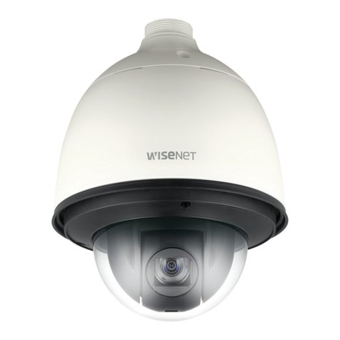 Hanwha Techwin Wisenet HCP-6230 User manual Hanwha Techwin Wisenet HCP-6230 User manual