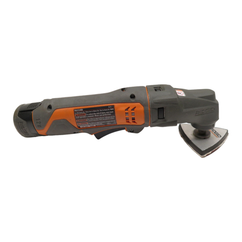 RIDGID A JOBMAX R8223400 Operator's manual