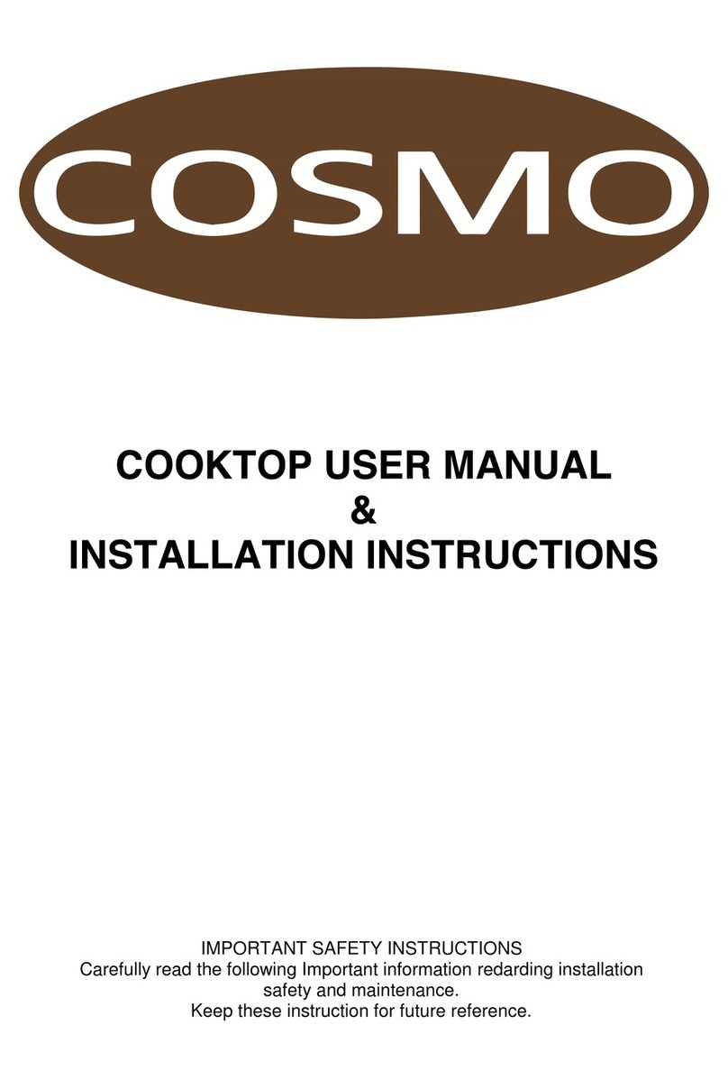 Cosmo COS-VA-S950M User's manual & installation instructions