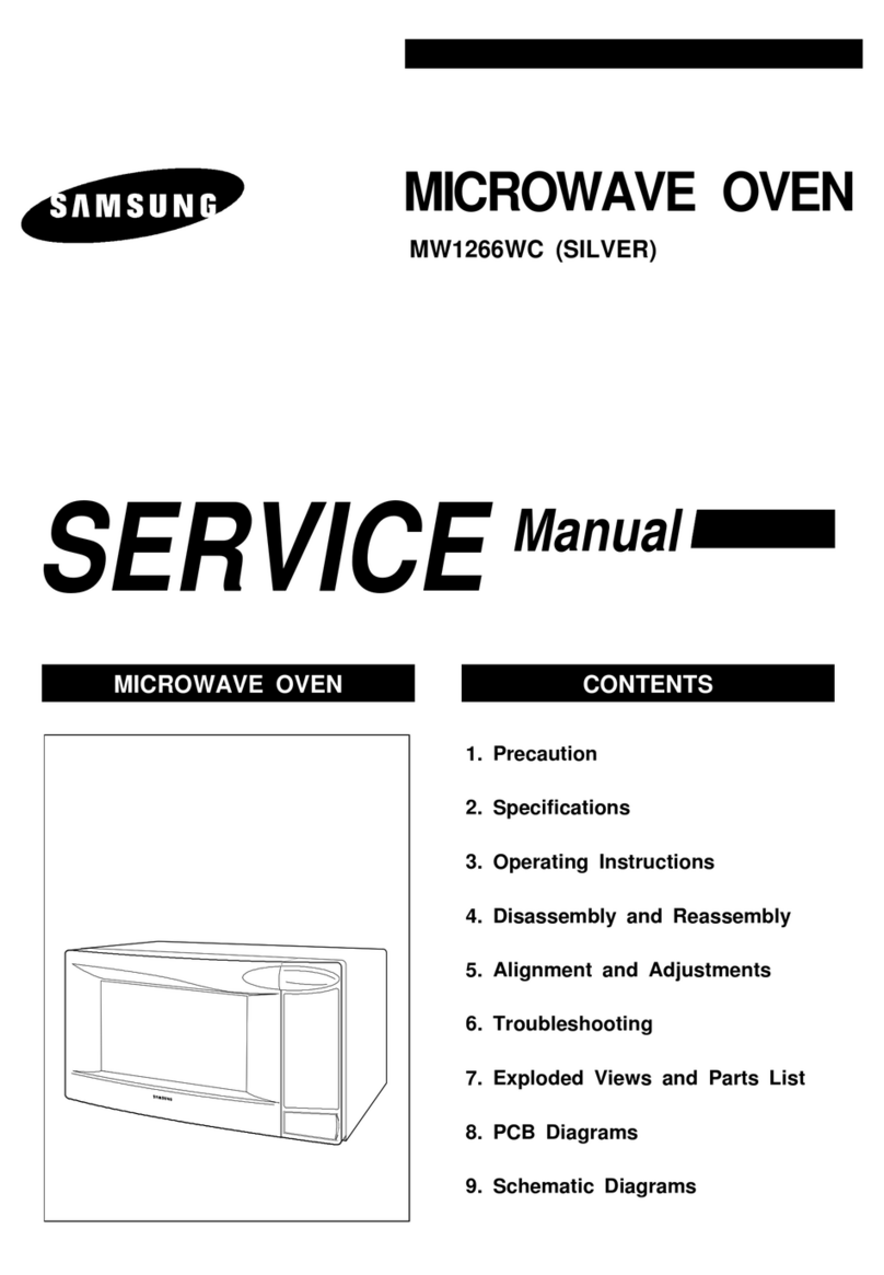Samsung MW1266WC User manual