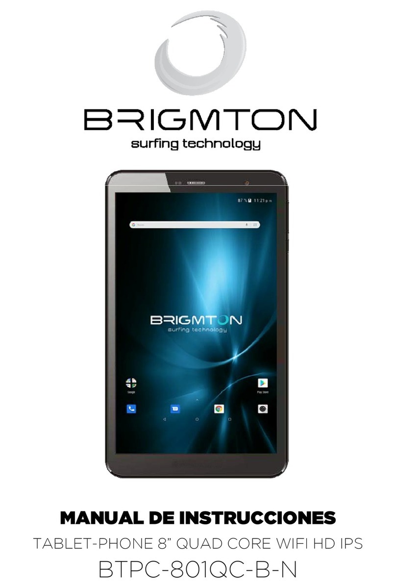 Brigmton BTPC-801QC-B User manual