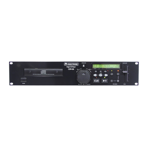 Omnitronic CDP-430 User manual