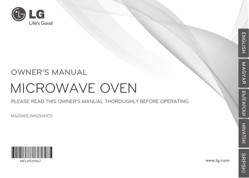 LG MS2041CS User manual