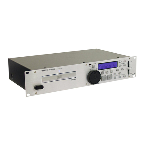 Omnitronic CDP-180 User manual