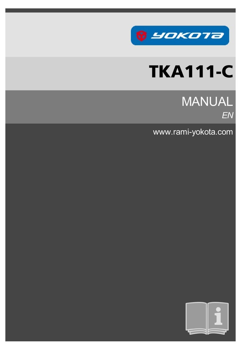 Yokota TKA111-C User manual Yokota TKA111-C User manual