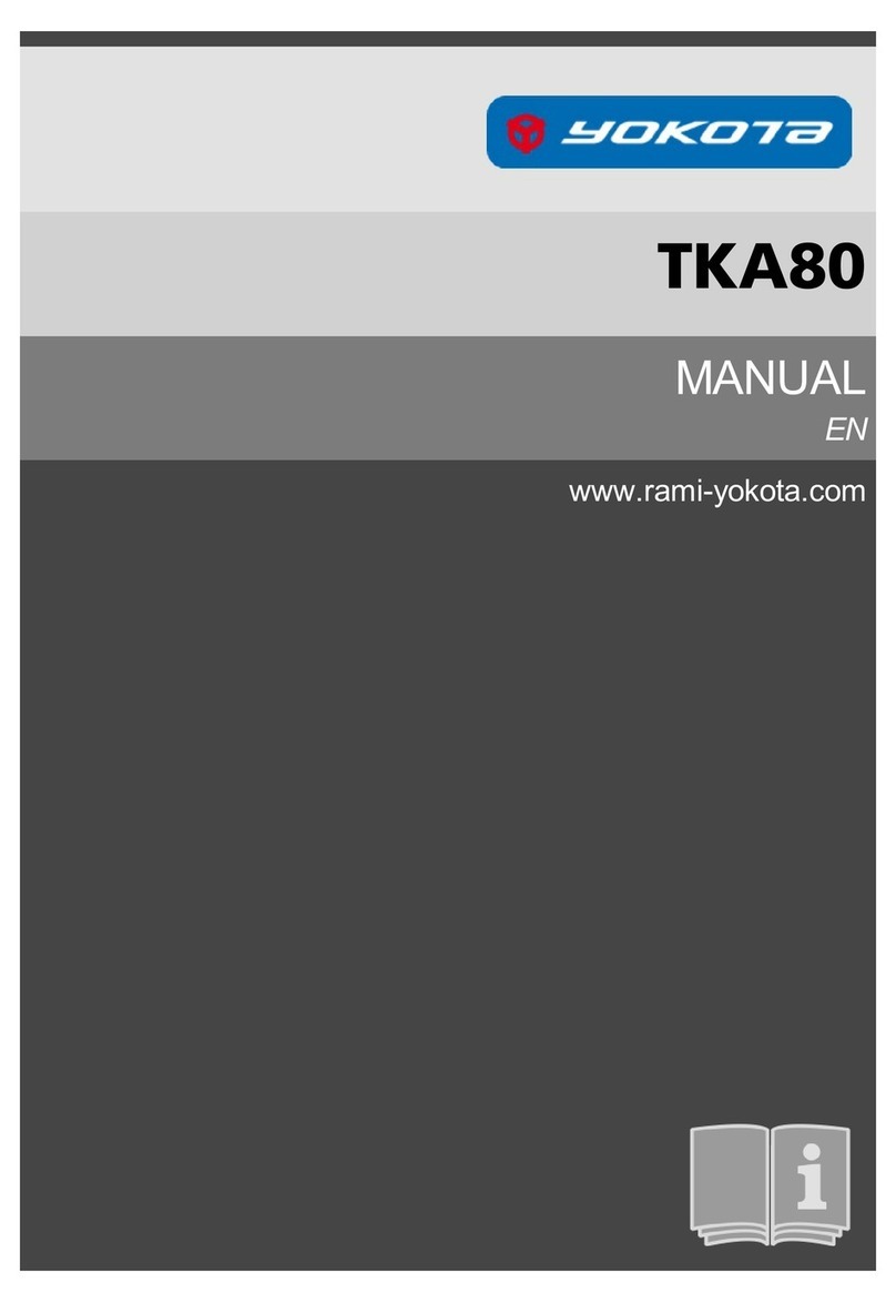 Yokota TKA80 User manual Yokota TKA80 User manual
