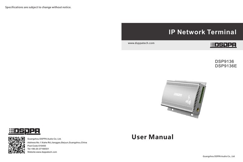 DSPPA DSP9136 user manual