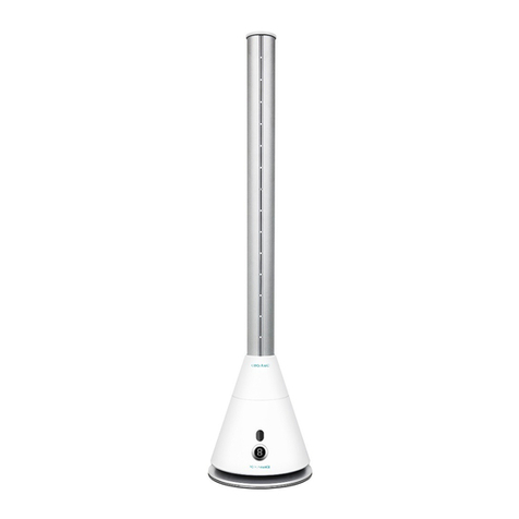 cecotec FORCESILENCE 9800 SKYLINE BLADELESS instruction manual