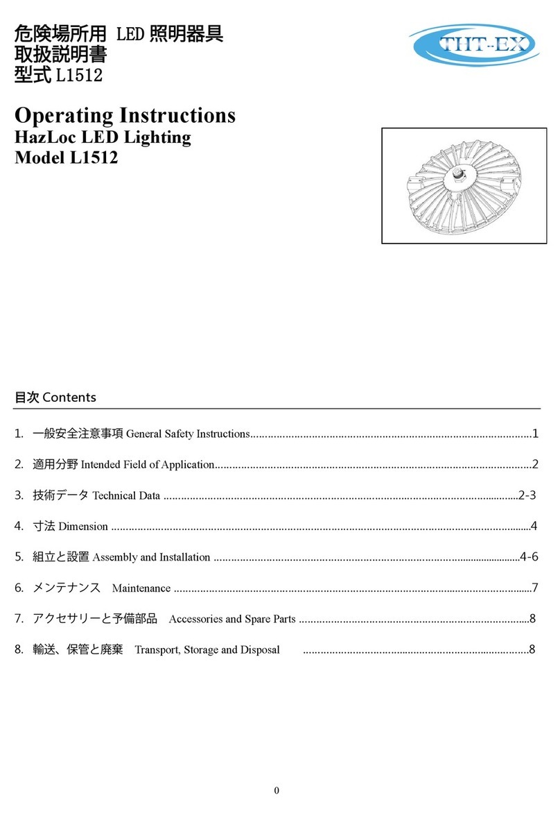 THT-EX L1512 operating instructions