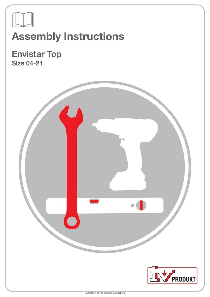 IV Produkt Envistar Top Assembly instructions