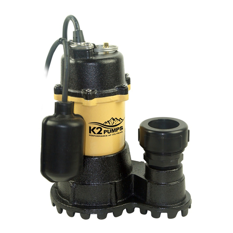 K2 Pumps SPI03303TPK owner's manual