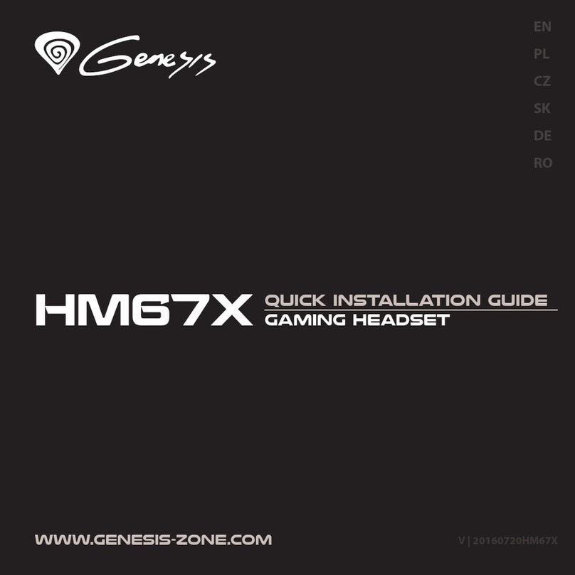 Genesis HM67X Quick installation guide