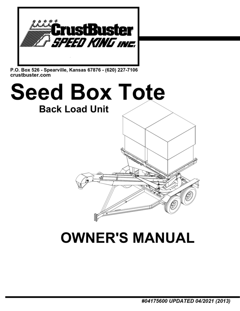 CrustBuster Seed Box Tote owner's manual