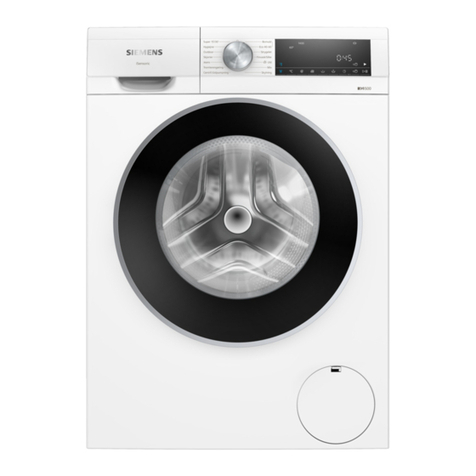 Siemens WG44G20BDN User manual and installation instructions
