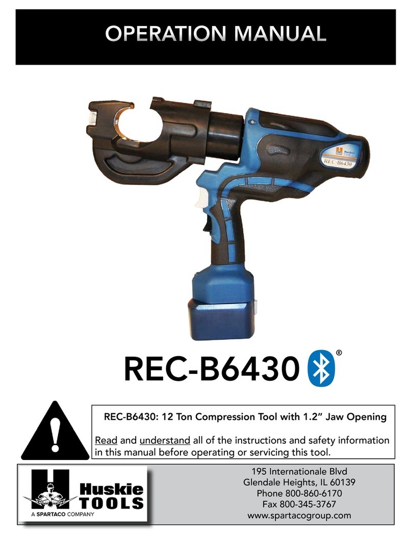 Huskie Tools REC-B6430 Operation manual