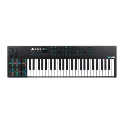 Alesis VI49 User manual